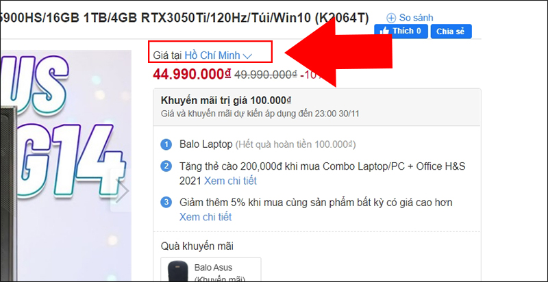 Laptop Asus ROG Zephyrus G14 Alan Walker mỏng nhẹ 1,7KG dưới 45 triệu